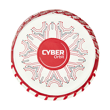 FMCO-2021-0019 Боксёрские Лапы малые CYBER ORBIT бело-красные в интернет-магазине VersusBox.ru