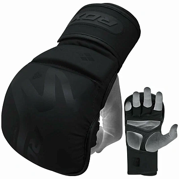 Перчатки тренировочные RDX Grappling Shooter T-15 L черн.мат. в интернет-магазине VersusBox.ru
