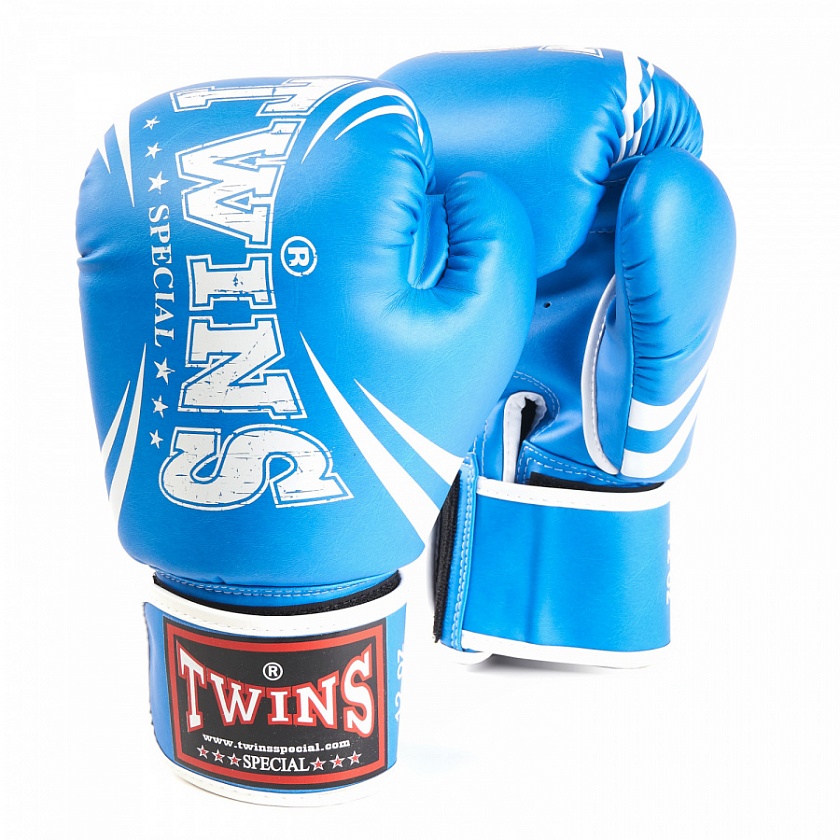 Купить боксерские перчатки twins fbgvs3-tw6 fancy boxing gloves синие по цене  в магазине VersusBox.ru