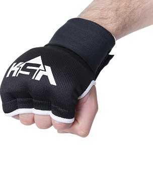 Внутренние перчатки для бокса Bull Gel Black в интернет-магазине VersusBox.ru
