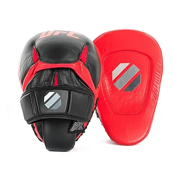 UFC PRO Лапы боксерские Black/ Red в интернет-магазине VersusBox.ru