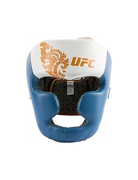 UFC True Thai Шлем для бокса синий/белый, размер L в интернет-магазине VersusBox.ru