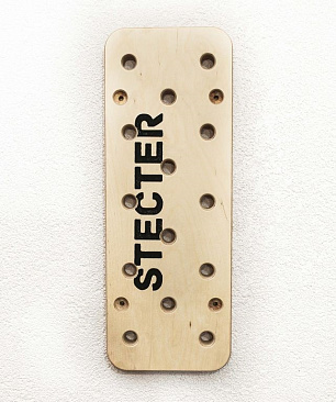 Доска для лазания Пегборд (PEGBOARD) 112х30 см в интернет-магазине VersusBox.ru