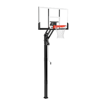 Баскетбольная стационарная стойка, акрил Spalding  54 " Gold In-Ground в интернет-магазине VersusBox.ru