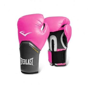 Боксерские перчатки Everlast тренировочные Pro Style Elite розовые в интернет-магазине VersusBox.ru