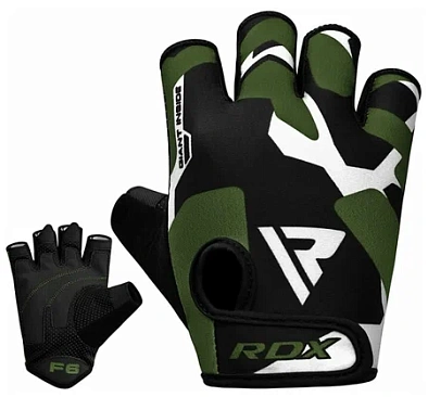 Перчатки RDX Sublimation F6 S черн/зел. в интернет-магазине VersusBox.ru