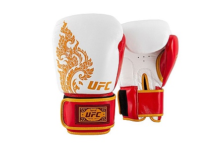 UFC True Thai Перчатки для бокса Red/White,14 унций в интернет-магазине VersusBox.ru