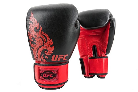UFC True Thai Перчатки для бокса Black,12 унций в интернет-магазине VersusBox.ru
