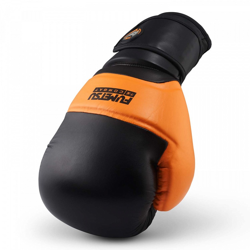 Купить боксерские тренировочные перчатки fumetsu черно- оранжевые ghost по цене 5 990 ₽ в магазине VersusBox.ru