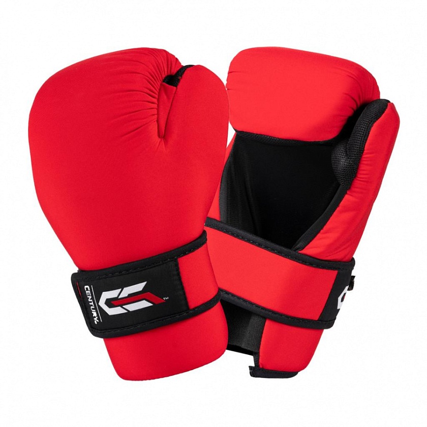 Купить перчатки спортивные century c-gear красные по цене 3 490 ₽ в магазине VersusBox.ru