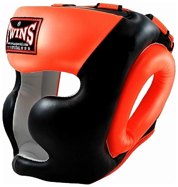 Шлем боксерский Twins hgl6-2t черно- красный в интернет-магазине VersusBox.ru