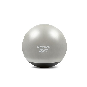 Гимнастический мяч Reebok Gymball серо-черный в интернет-магазине VersusBox.ru