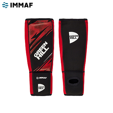 SIP-2502i Защита голень-стопа IMMAF approved красная в интернет-магазине VersusBox.ru