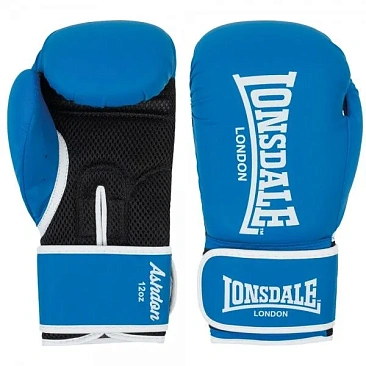 Перчатки тренировочные Lonsdale Ashdon 8oz син. в интернет-магазине VersusBox.ru