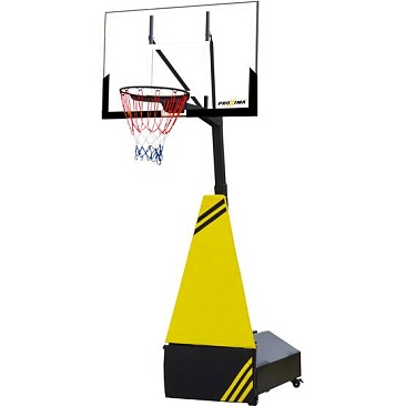 Мобильная баскетбольная стойка Proxima 54", стекло в интернет-магазине VersusBox.ru