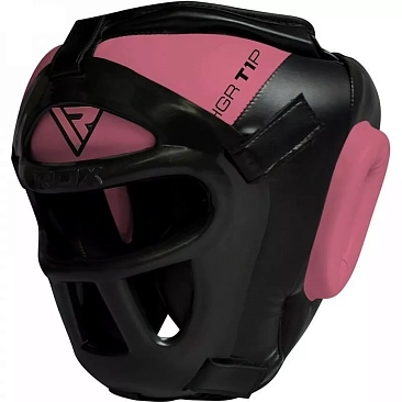 Боксерский шлем Rdx HGX-T1 GRILL FULL PINK в интернет-магазине VersusBox.ru