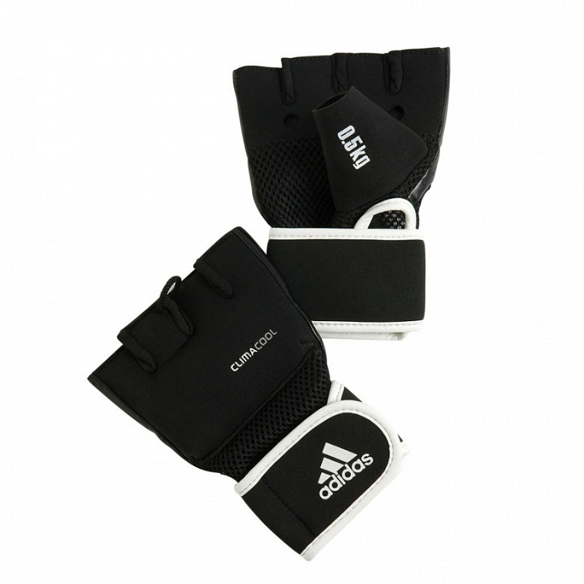 Утяжелители перчатки  Adidas "Weighted" неопрен  0,5 кг р. L/XL в интернет-магазине VersusBox.ru
