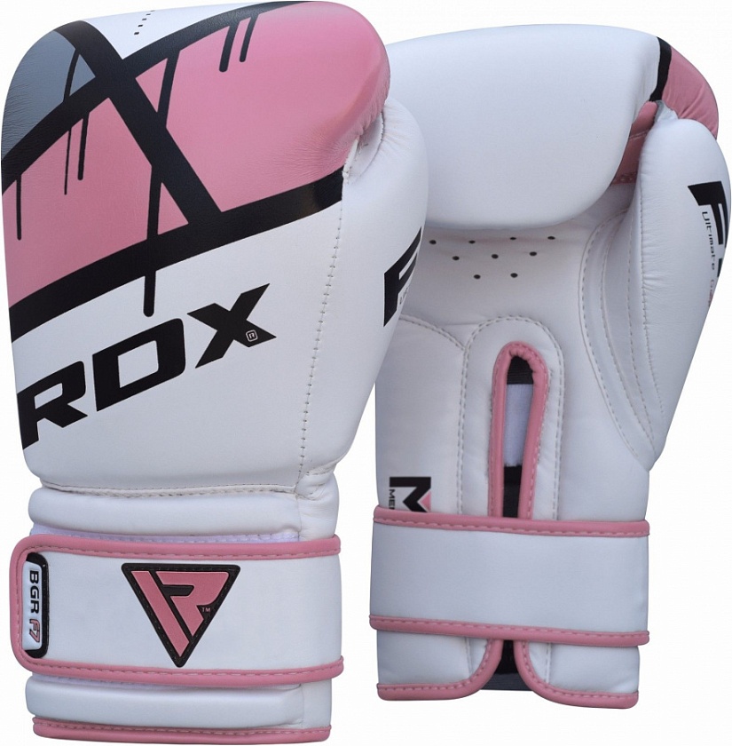Купить боксерские тренировочные перчатки rdx bgr-f7 pink по цене 7 499 ₽ в магазине VersusBox.ru