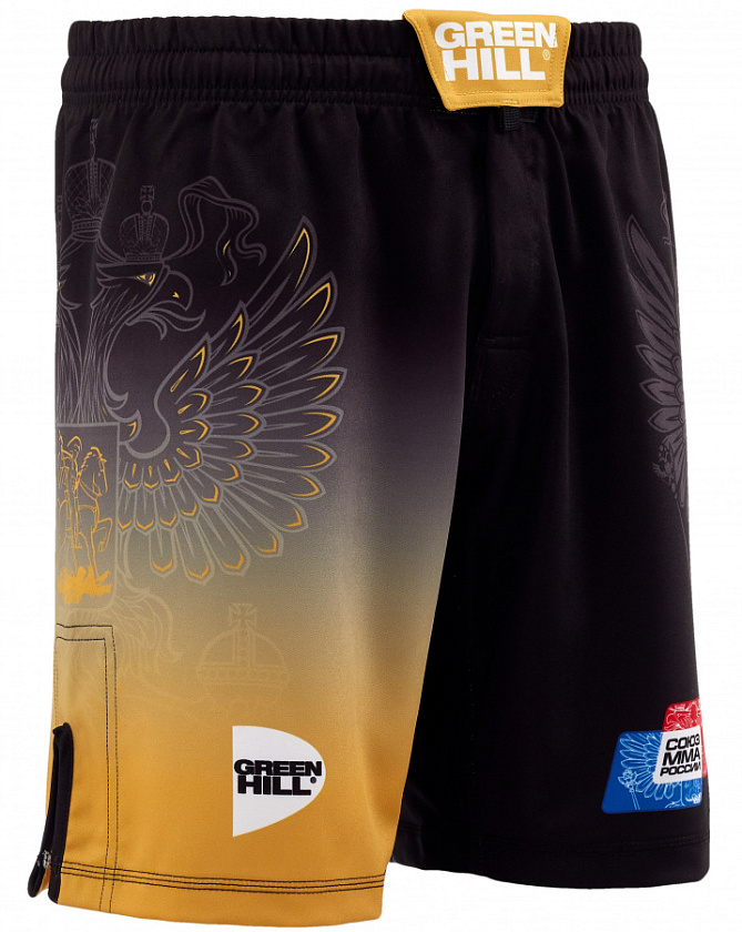 Шорты СОЮЗ MMA РОССИИ XXL оранжевые в интернет-магазине VersusBox.ru