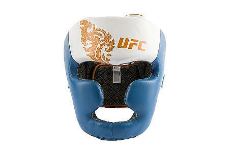 UFC True Thai Шлем для бокса синий/белый, размер M в интернет-магазине VersusBox.ru
