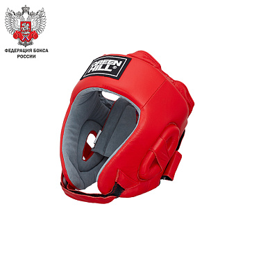 HGT-9411FBR Боксерский шлем TRIUMPH красный в интернет-магазине VersusBox.ru