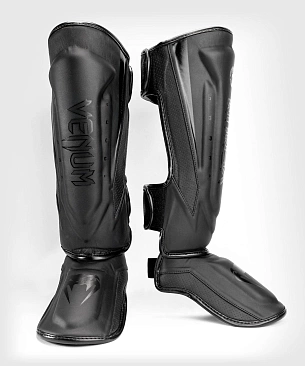 Защита голени и стопы Elite Evo Venum - Black/Black XL в интернет-магазине VersusBox.ru