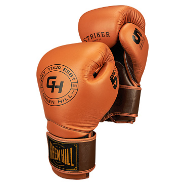 THBGTR-23 боксерские перчатки STRIKER коричневый/табачный в интернет-магазине VersusBox.ru