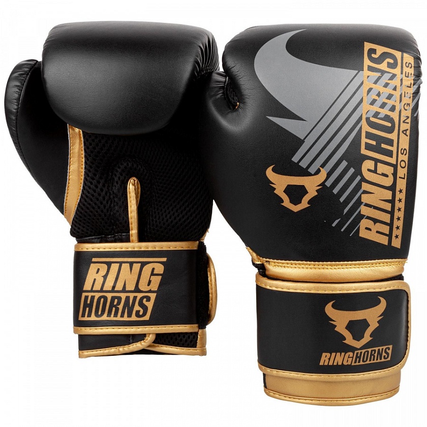 Купить ringhorns боксерские тренировочные перчатки черно- золотые charger mx по цене 6 990 ₽ в магазине VersusBox.ru