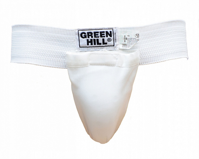 Защита паха Green Hill GENS мужская FIAS approved (лицензия FIAS) белая в интернет-магазине VersusBox.ru