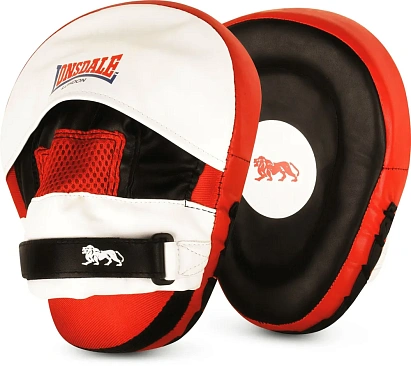 Лапы Lonsdale Rivingdall черн/бел/красн. в интернет-магазине VersusBox.ru