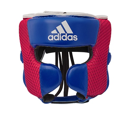 Шлем боксерский Hybrid 150 Headgear сине-красный в интернет-магазине VersusBox.ru