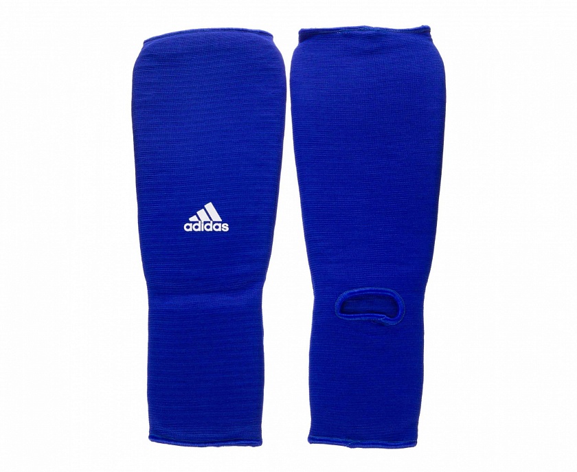 Защита голени и стопы adidas Shin and Step Pad синяя в интернет-магазине VersusBox.ru