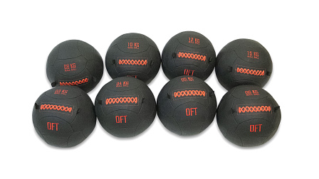 Набор тренировочных мячей Wall Ball Deluxe 8 шт от 3 до 15 кг в интернет-магазине VersusBox.ru
