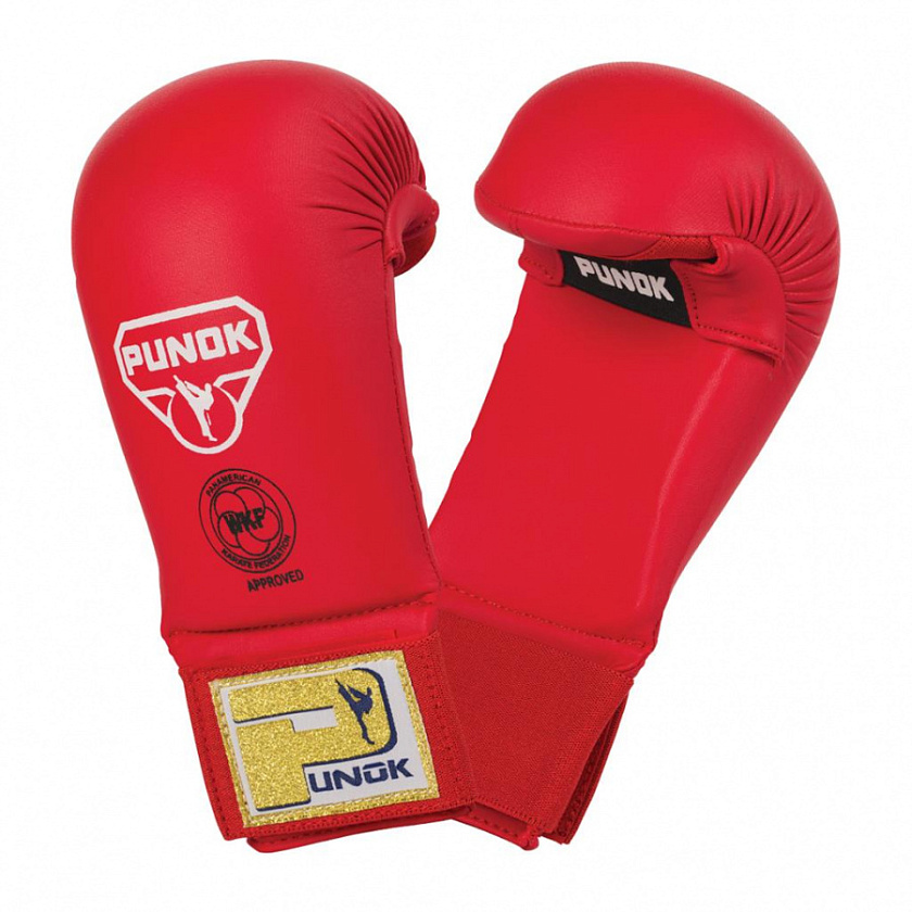 Перчатки для каратэ Punok Wkf красные в интернет-магазине VersusBox.ru