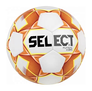 Футзальный  мяч Select Futsal Copa v22 FIFA Basic, бело-оранжевый в интернет-магазине VersusBox.ru