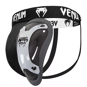 Защита паха (бандаж) Venum Competitor черно-серебристая размер L в интернет-магазине VersusBox.ru