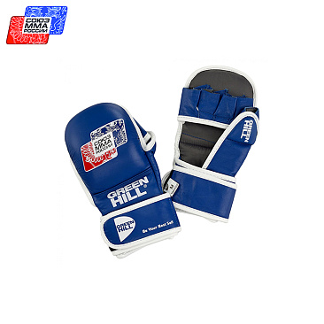 MMU-0117u Перчатки СОЮЗ MMA РОССИИ синие в интернет-магазине VersusBox.ru