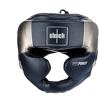 Шлем боксерский Clinch Punch 2.0 Full Face темносине-бронзовый в интернет-магазине VersusBox.ru