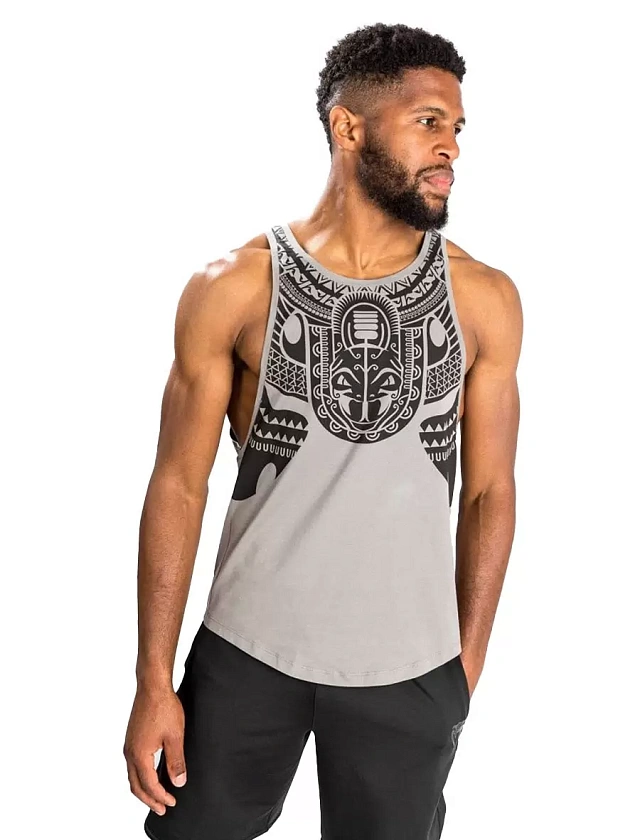 Рашгард-майка мужской Venum Nakahi Rashguard Sleeveless серый в интернет-магазине VersusBox.ru