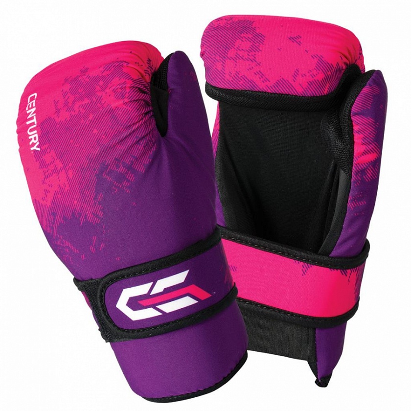 Купить перчатки спортивные century c-gear розово-фиолетовые по цене 3 490 ₽ в магазине VersusBox.ru