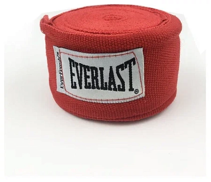 Бинты Everlast Elastic красные в интернет-магазине VersusBox.ru