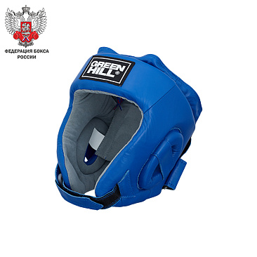 HGT-9411FBR Боксерский шлем TRIUMPH синий в интернет-магазине VersusBox.ru