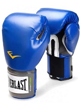 Перчатки тренировочные PU Pro Style Anti-MB 12oz син. в интернет-магазине VersusBox.ru