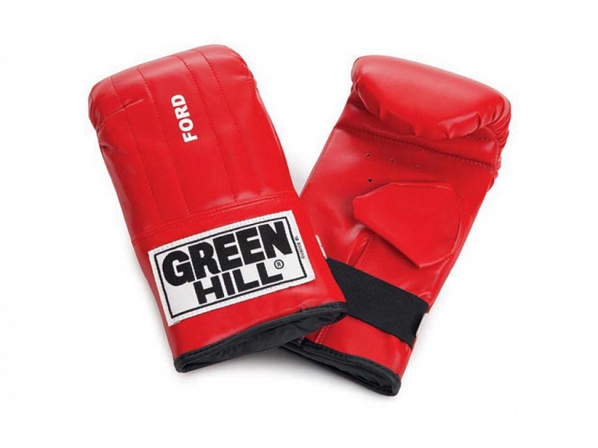 Купить перчатки снарядные green hill ford красные по цене  в магазине VersusBox.ru