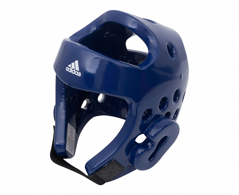 Шлем для тхэквондо Adidas Head Guard Dip Foam Wt синий в интернет-магазине VersusBox.ru
