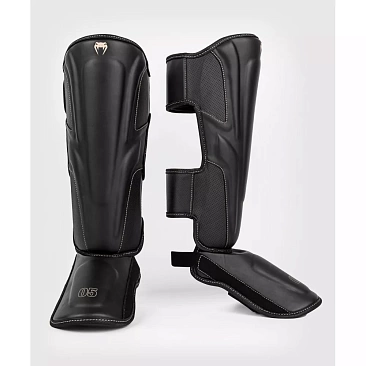 Venum Impact Evo Shinguards - Black в интернет-магазине VersusBox.ru