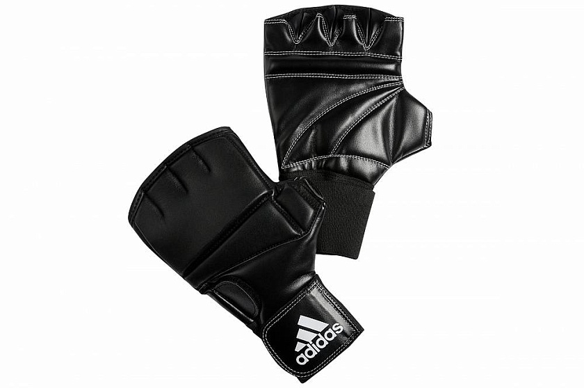Купить шингарты adidas/speed  кожезаменитель черные по цене  в магазине VersusBox.ru