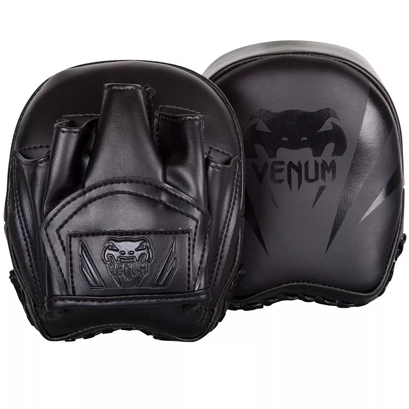 Venum Elite Mini Focus Mitts - Black/Black в интернет-магазине VersusBox.ru