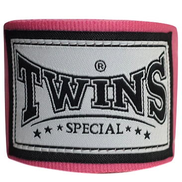 Боксерские бинты Twins Special розовые в интернет-магазине VersusBox.ru