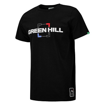 TSGH-10576B Футболка GREEN HILL БОКС черная в интернет-магазине VersusBox.ru